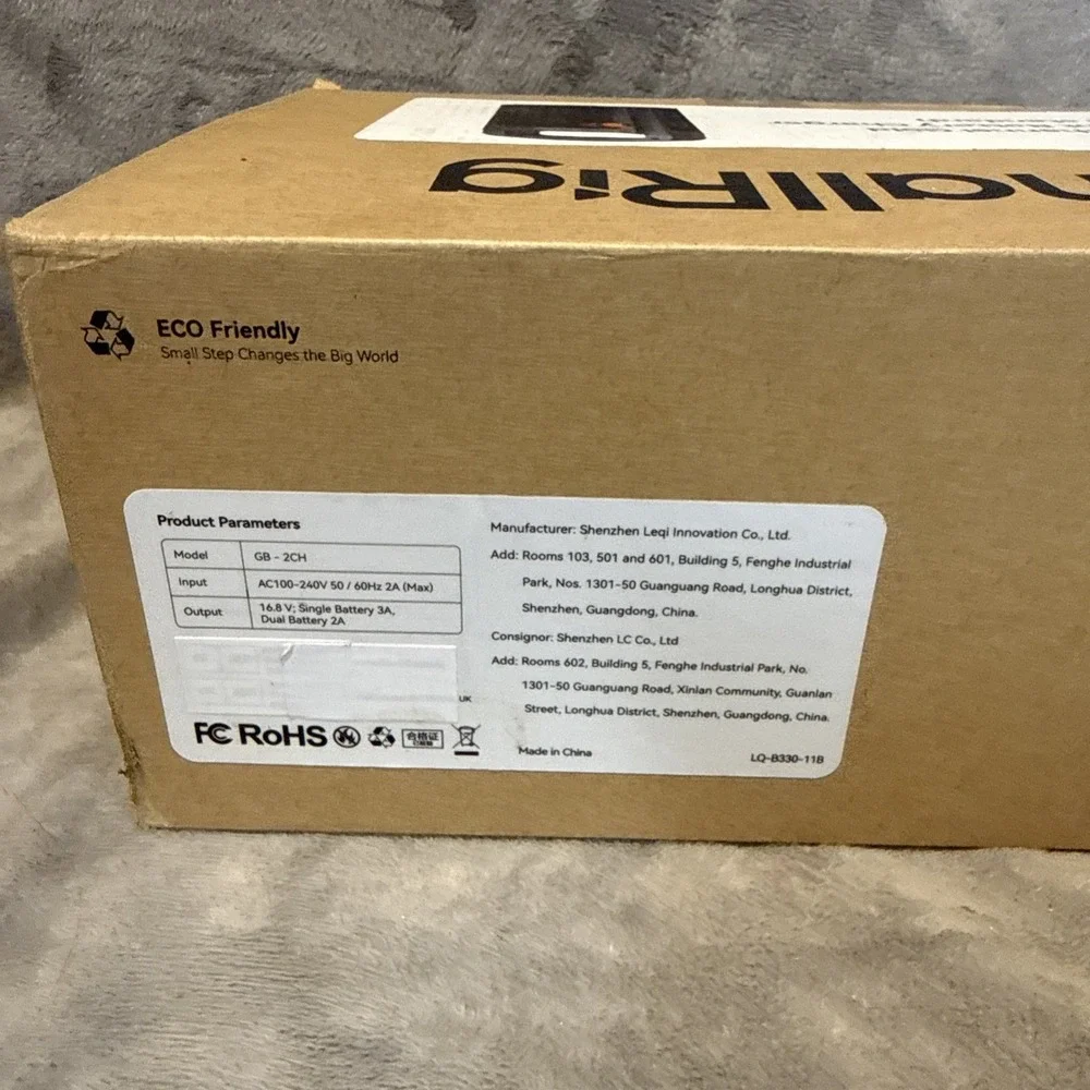 SmallRig 4679 Dual Channel Battery Charger for Camera, 16.8V, AC Power